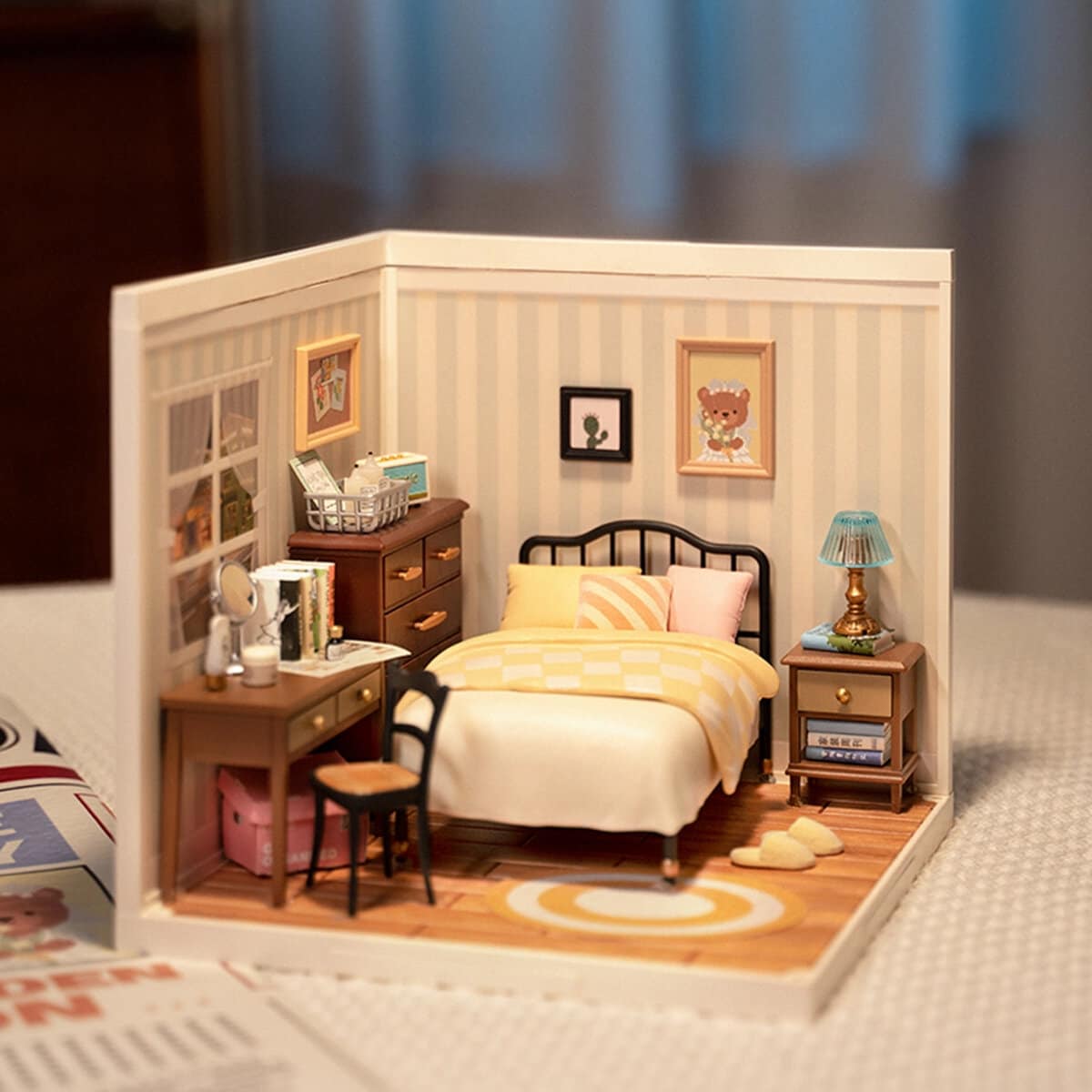 DIY Miniatyrmodell Sweet Dream Bedroom