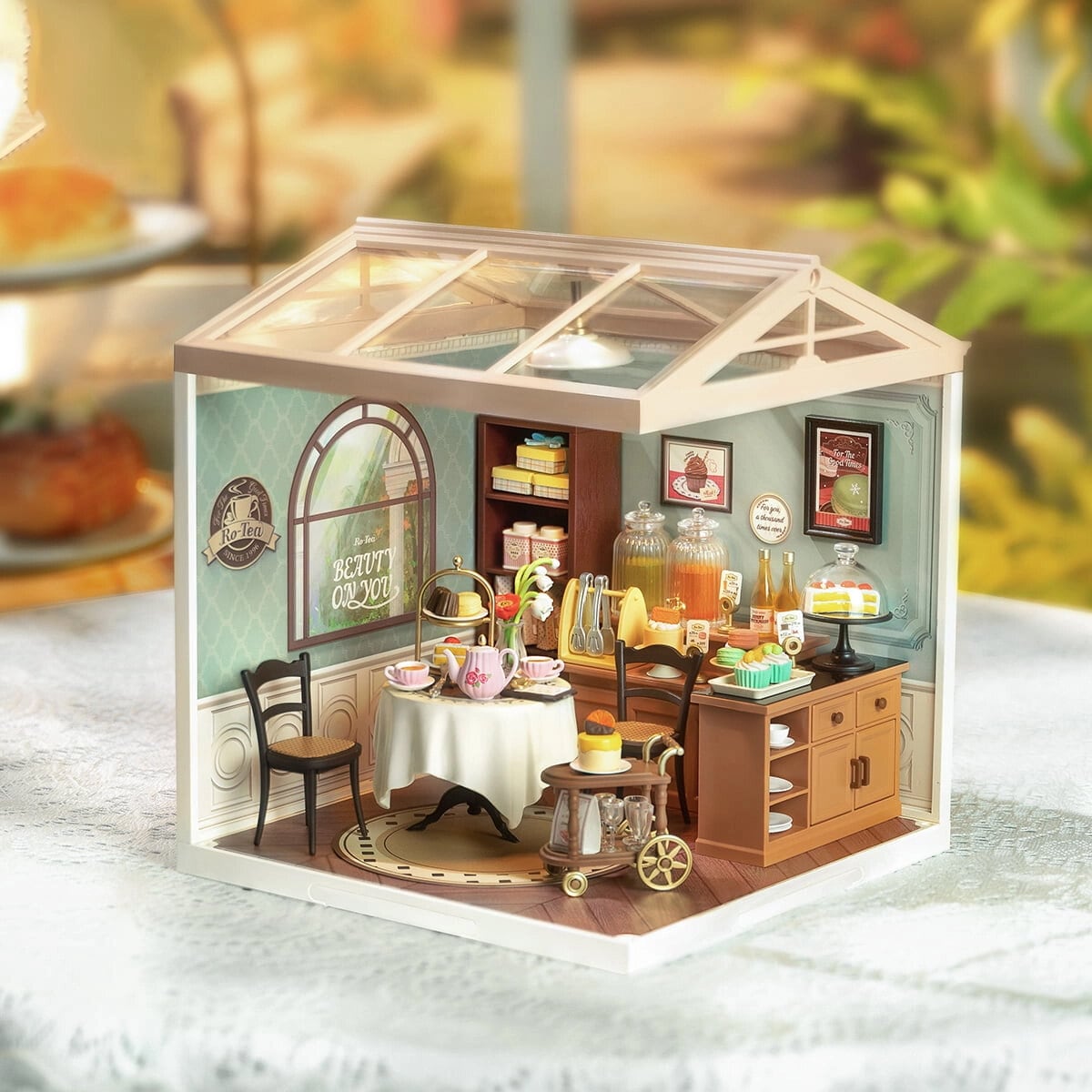 DIY Miniatyrmodell Sweet Sips Tea