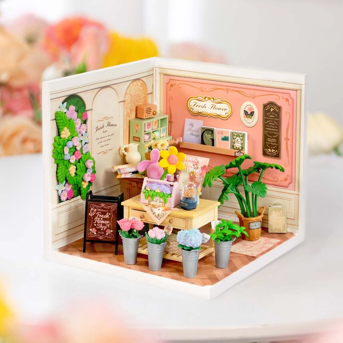 DIY Miniatyrmodell Fresh Flower Shop