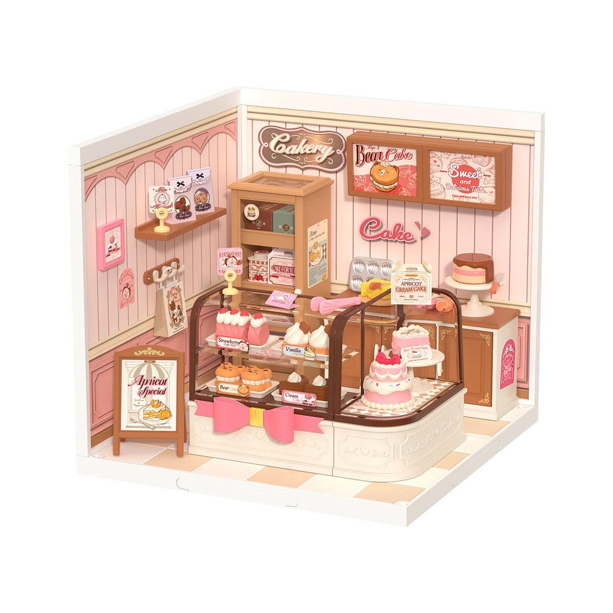 DIY Miniatyrmodell Tasty Cake Shop