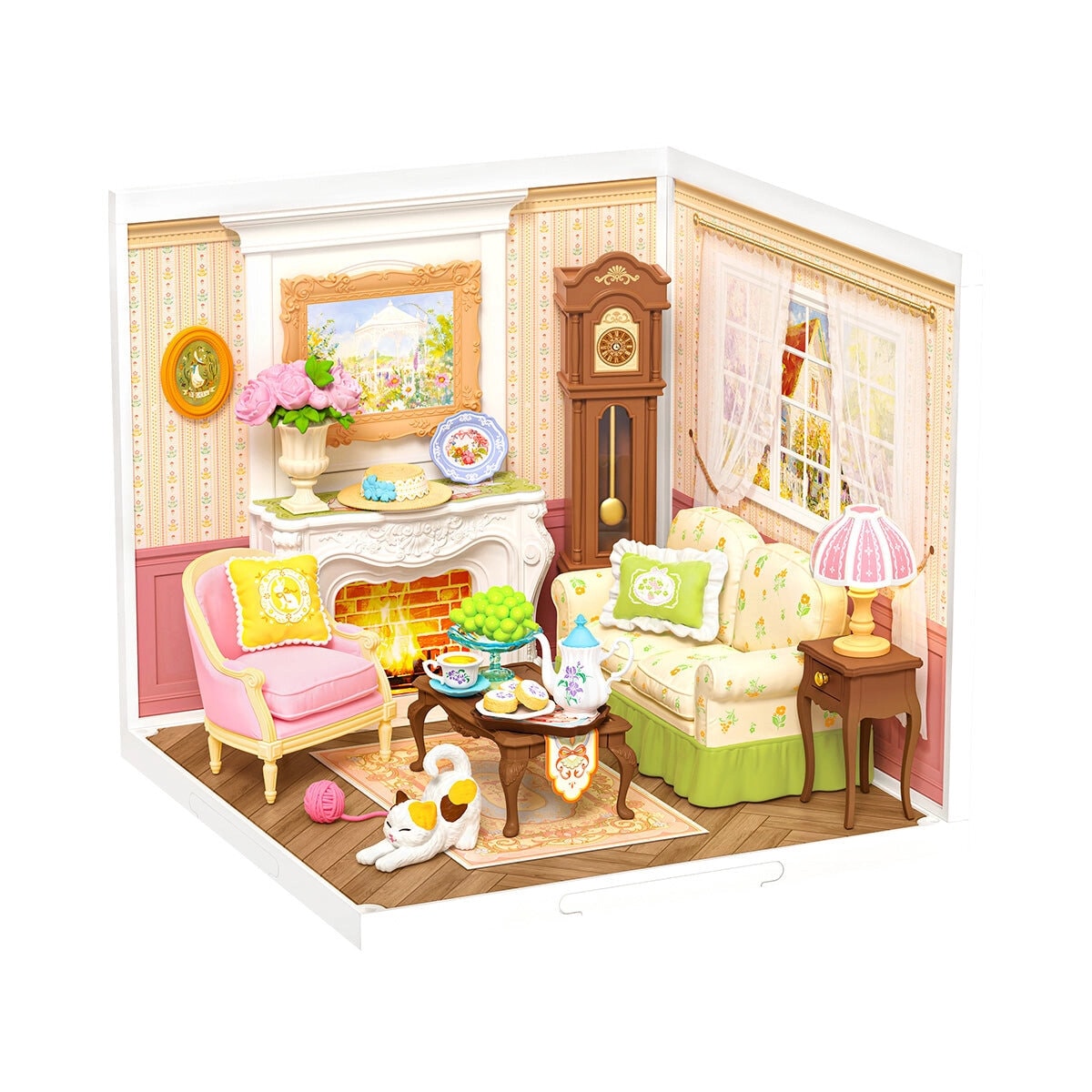 DIY Miniatyrmodell Holiday Tea Time