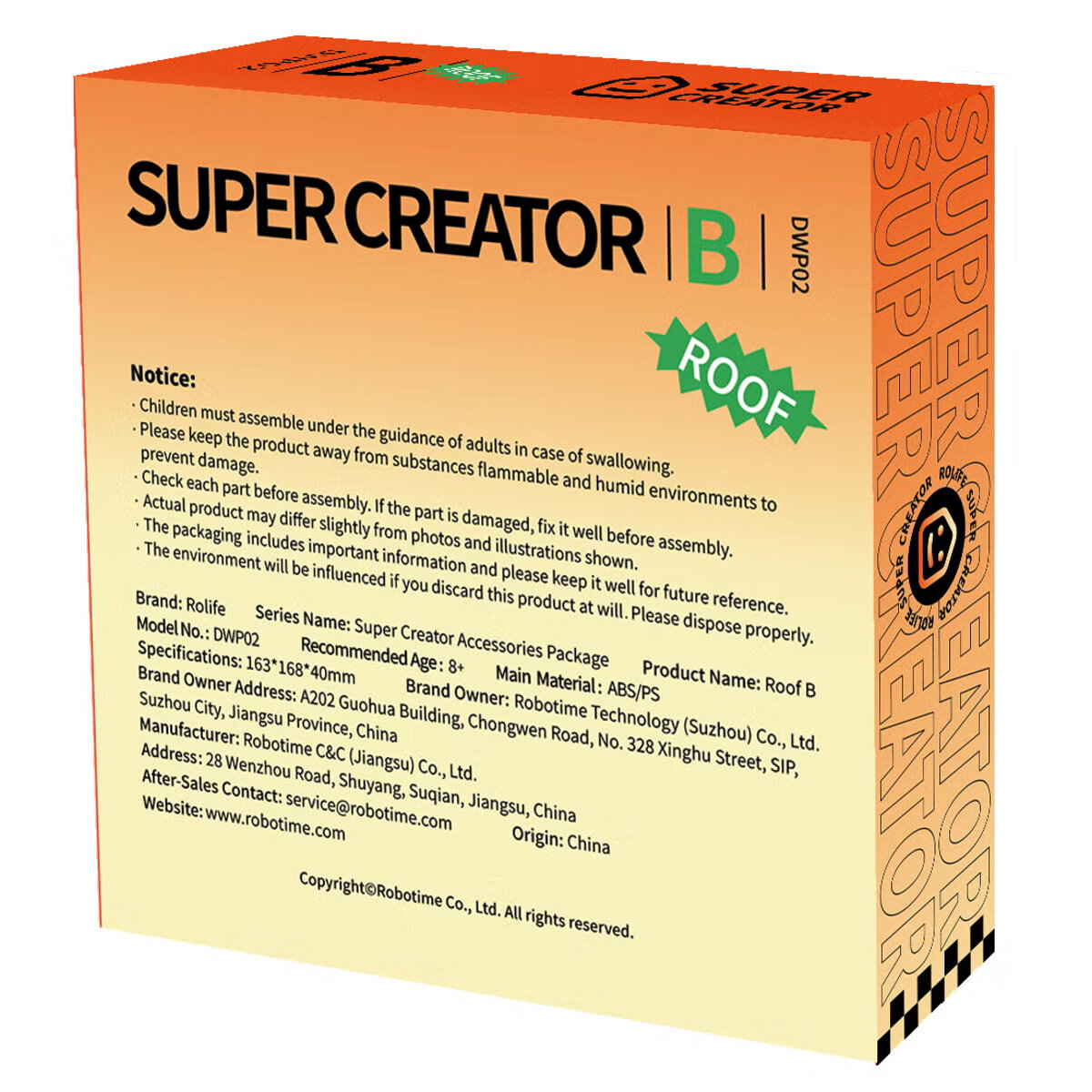 DIY Reservdel Roof D