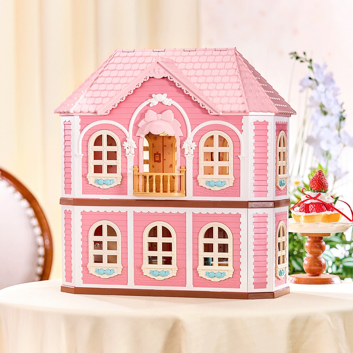 DIY Miniatyrmodell Fairy Rose Cottage