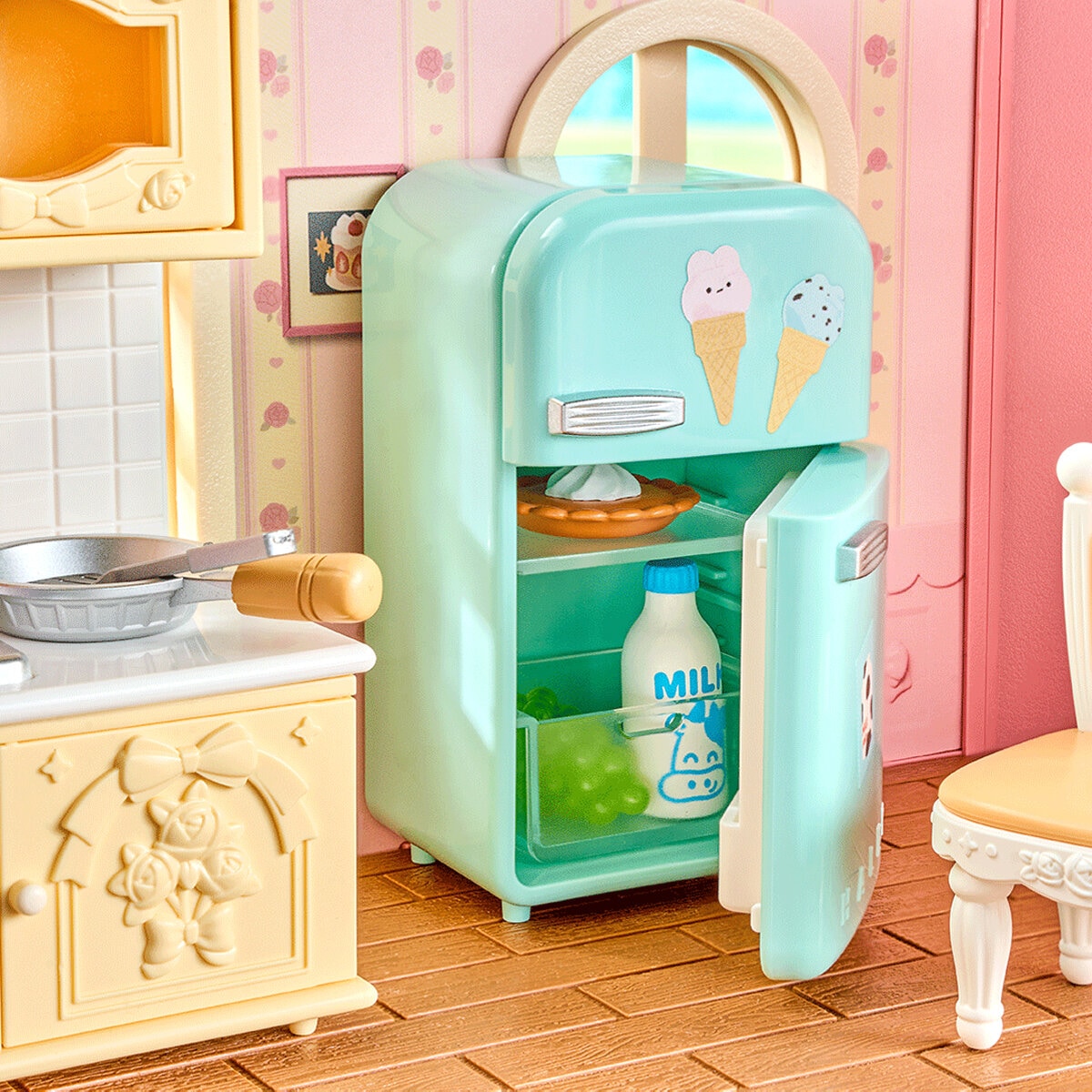 DIY Miniatyrmodell Fairy Rose Cottage