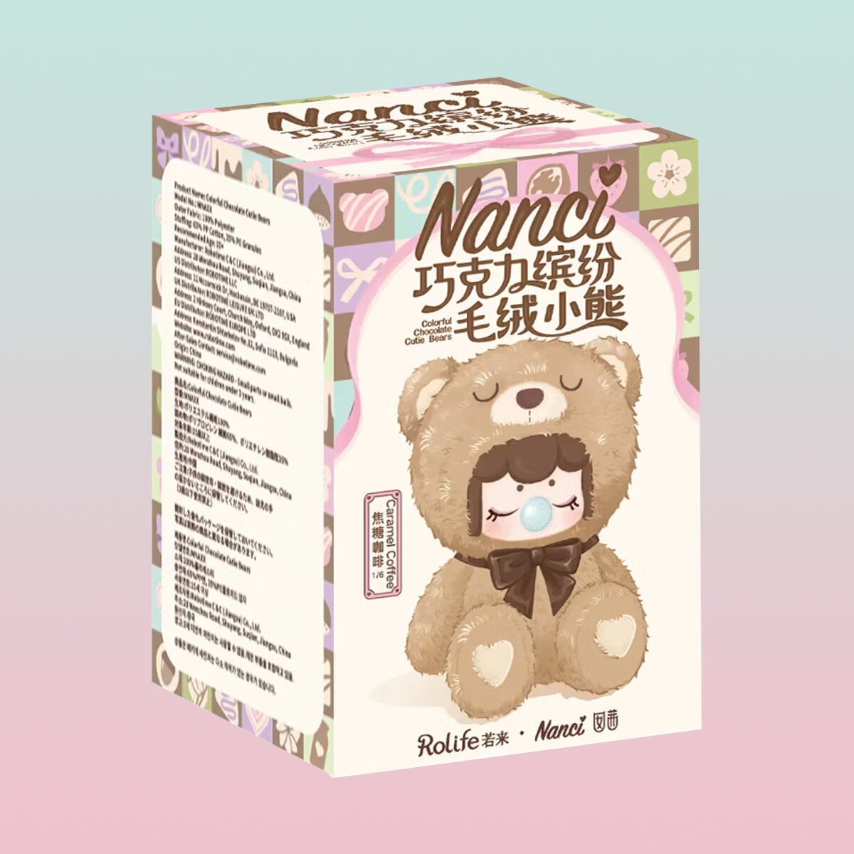 Nanci Colorful Chocolate Cutie Bears Blind Box