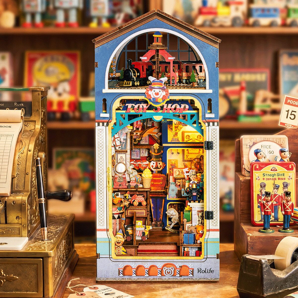 DIY Miniatyrmodell Treasure Toy Shop