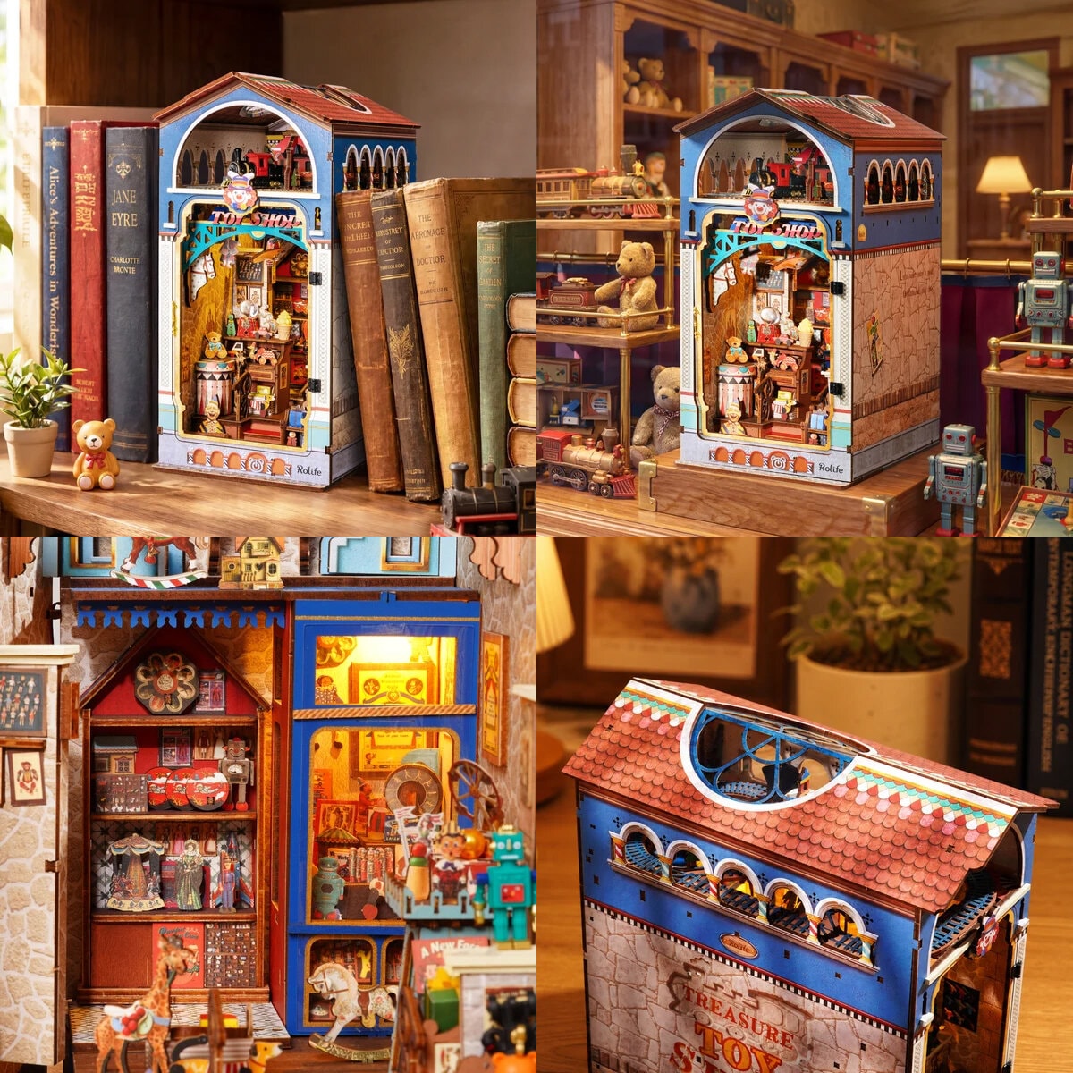 DIY Miniatyrmodell Treasure Toy Shop