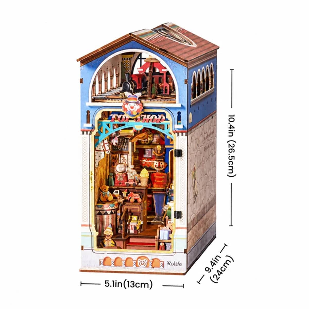 DIY Miniatyrmodell Treasure Toy Shop