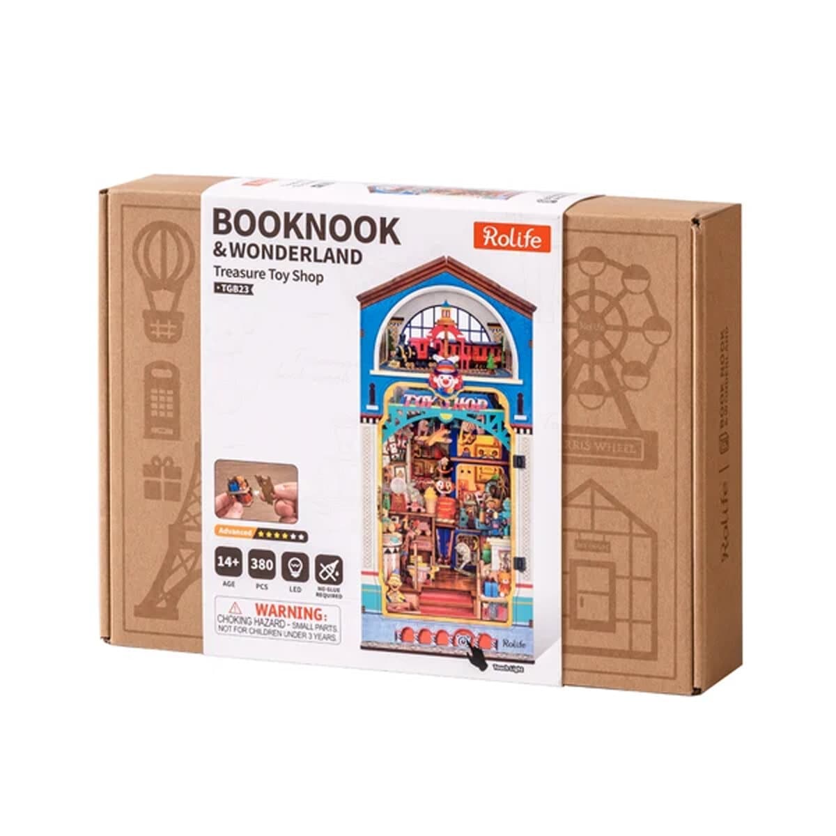 DIY Miniatyrmodell Treasure Toy Shop