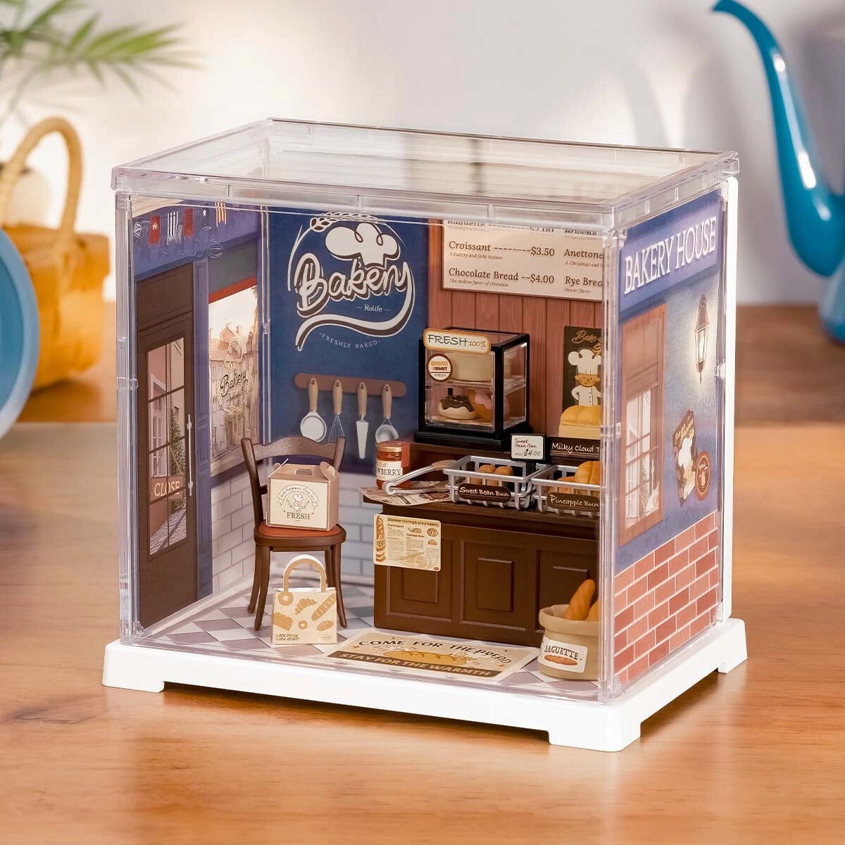 DIY Miniatyrmodell Butter Bakery House