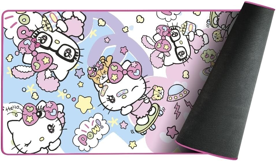 Hello Kitty XXL pastellig musmatta