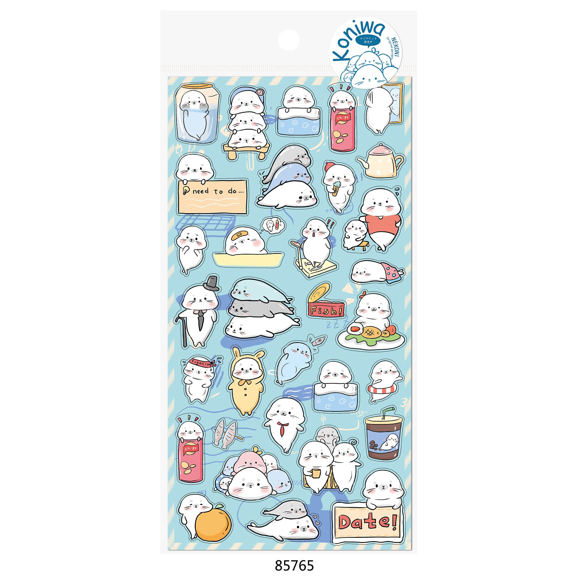 Stickers - Söta sälar (85765)