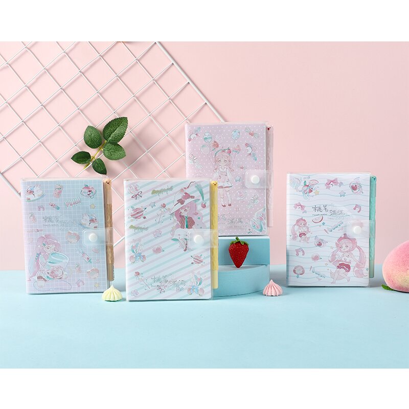 Peach girl kalender med penna A5