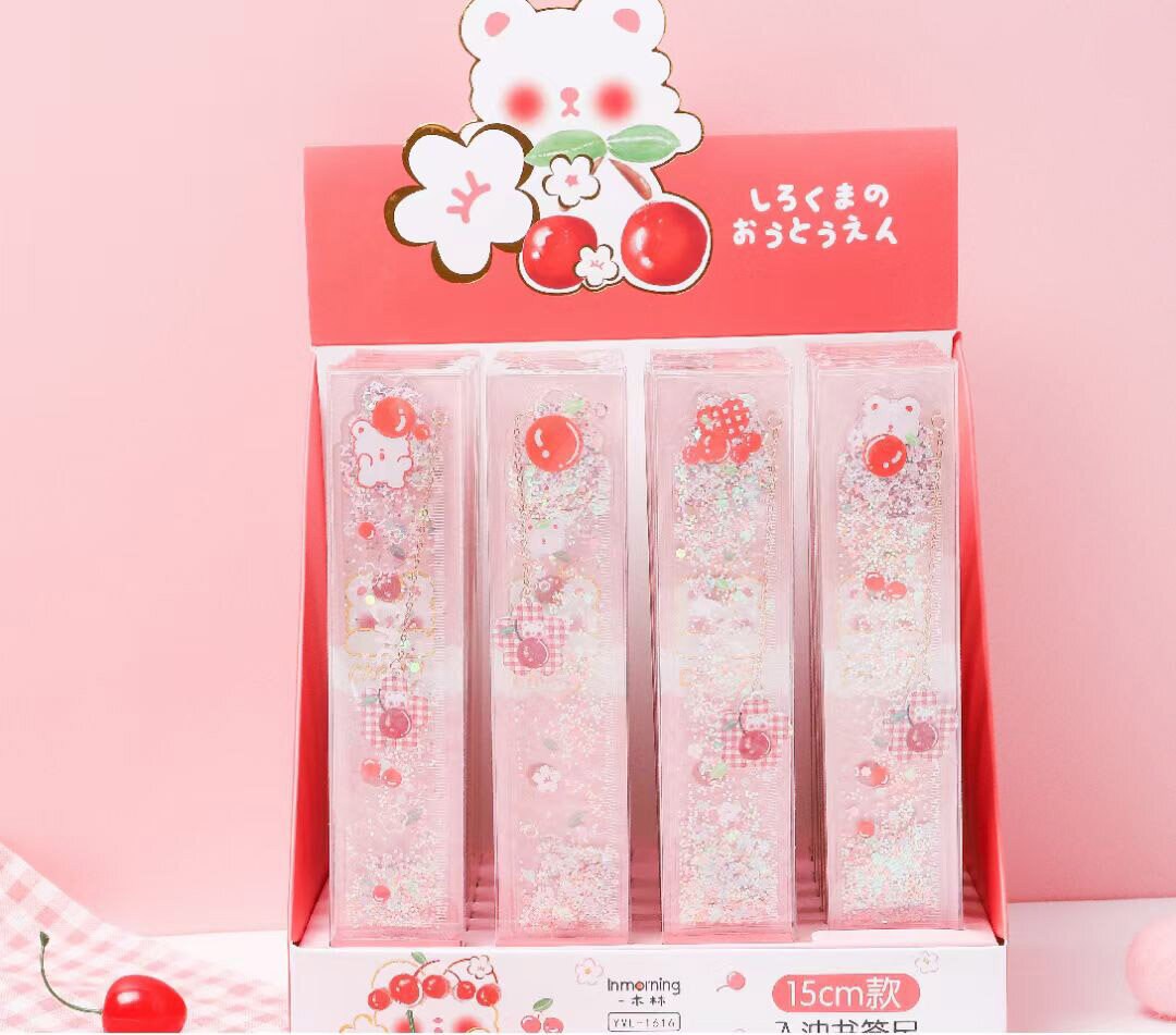 Sakura bear linjal & bokmärke
