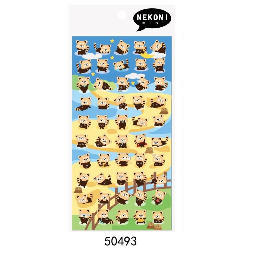 Stickers - Röda pandor (50493)