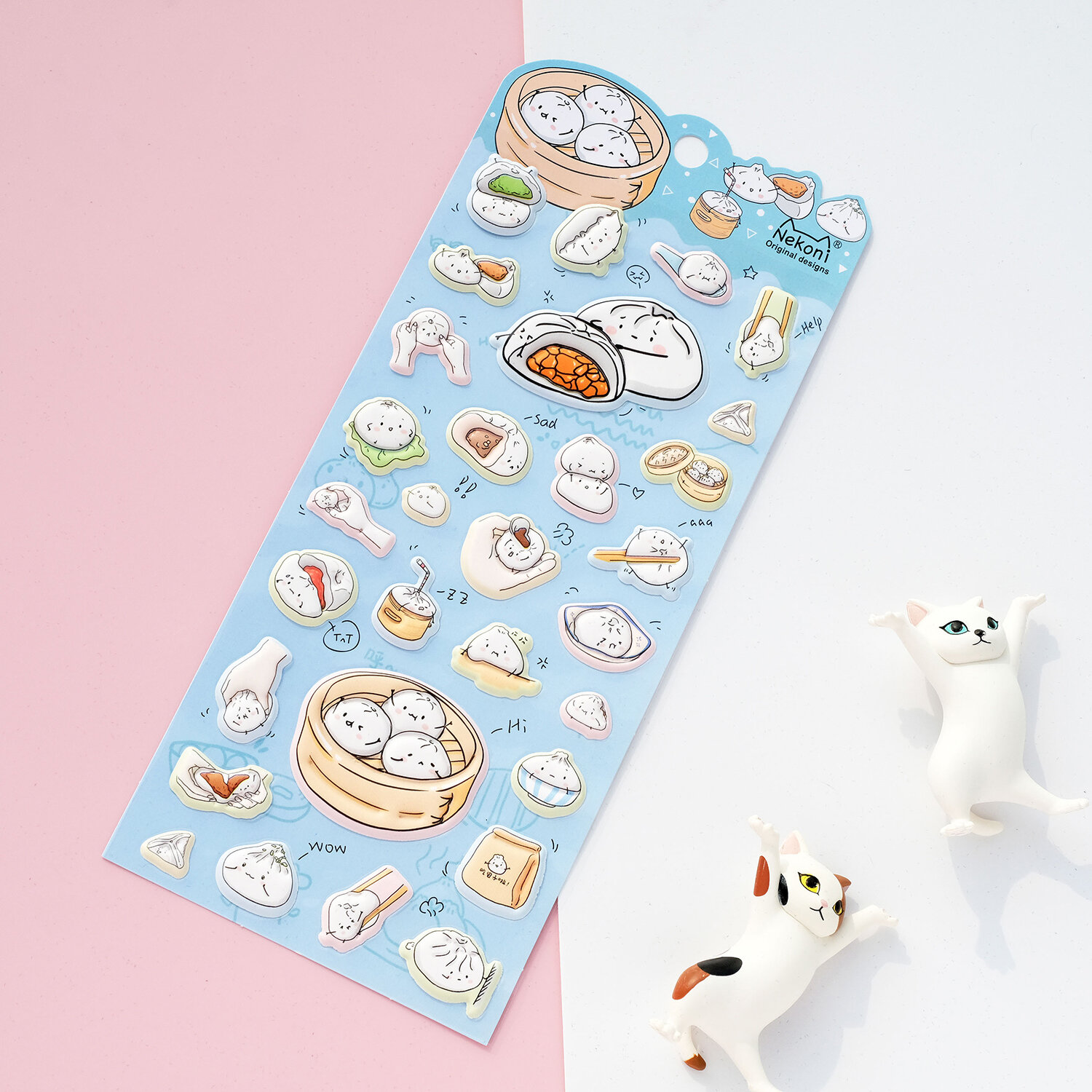 Puffy stickers - Gulliga dumplings (50613)