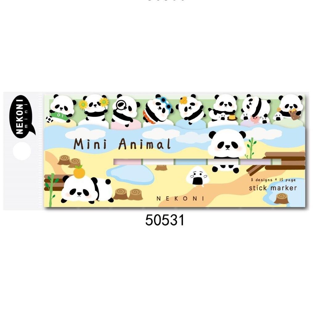 Stick marker post-its - Fluffig panda (50531)