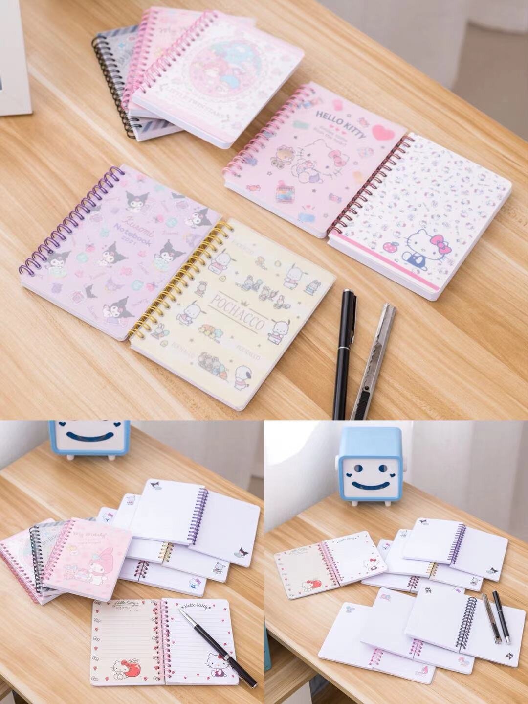 Sanrio-anteckningbok A6