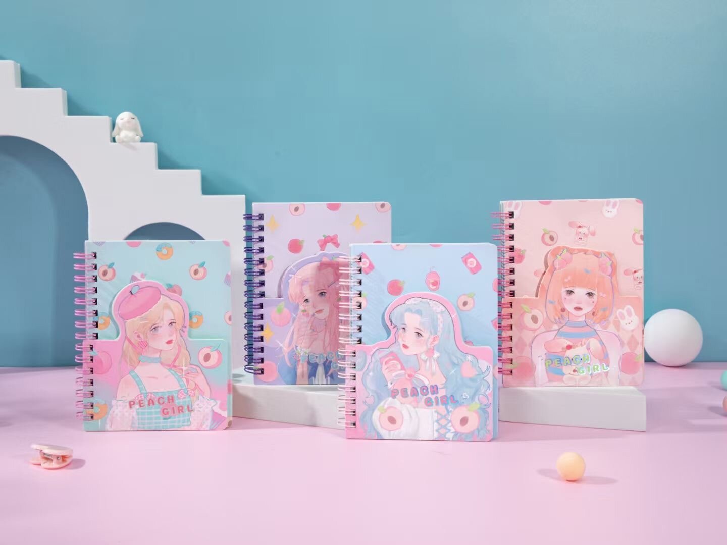 Anteckningsbok Peach girl