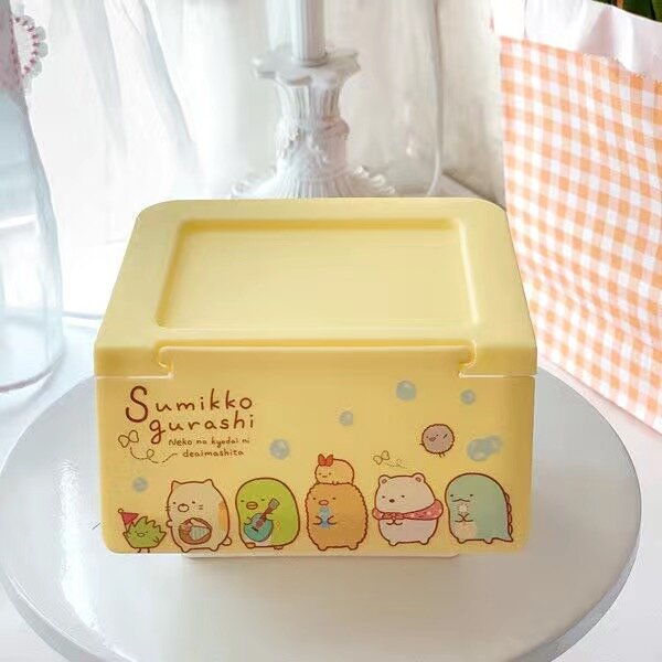 Stapelbar mini-back Sumikko Gurashi, gul