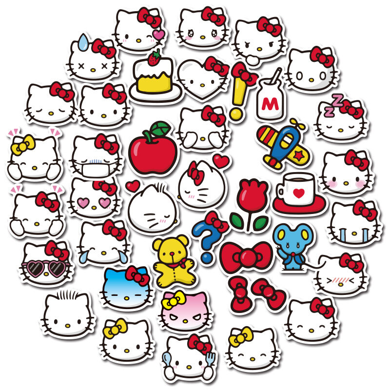 Lösa stickers - Hello Kitty