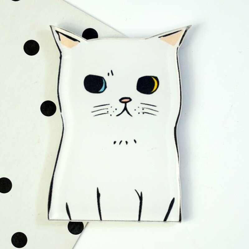 Magnet - Vit katt
