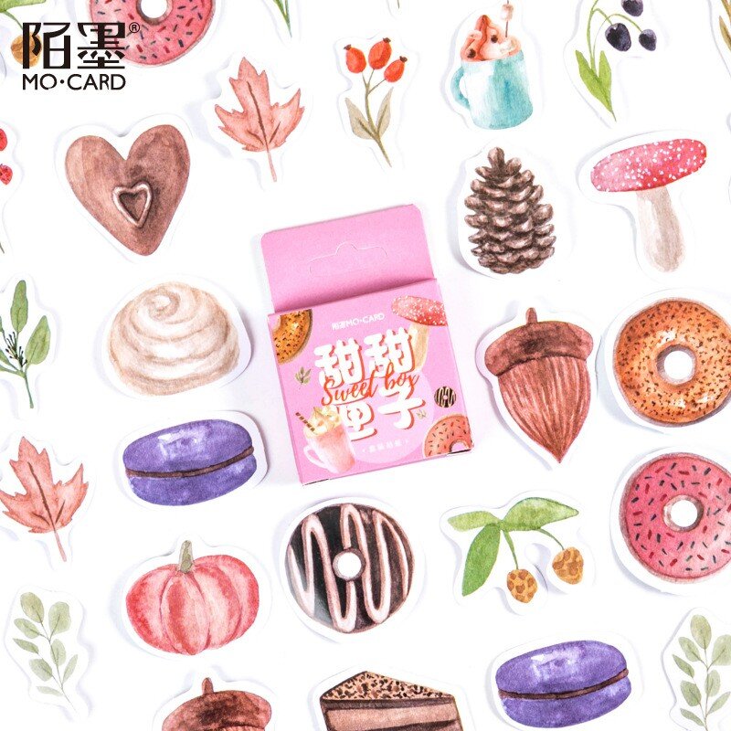 Stickers box - Nature & Desserts (E023)