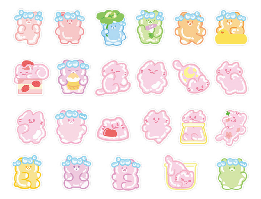 Stickers box - Gummybears (3413)