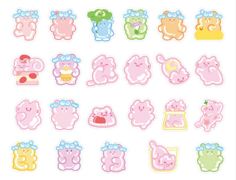 Stickers box - Gummybears (3413)