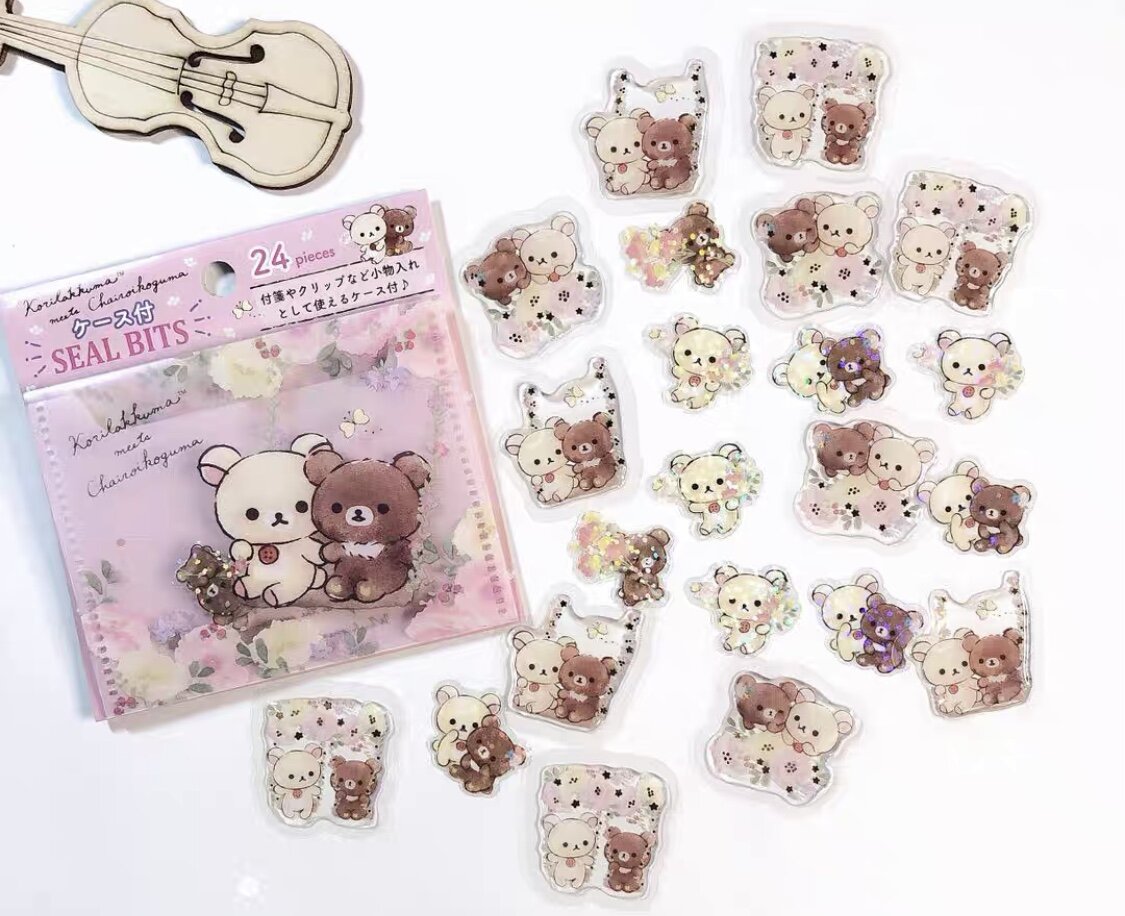 Lösa stickers - Rilakkuma (SE40002)