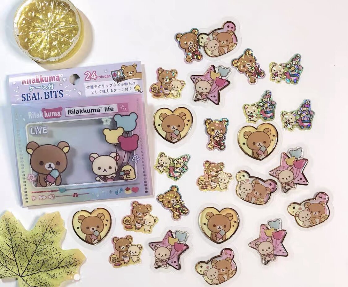 Lösa stickers - Rilakkuma (SE40003)