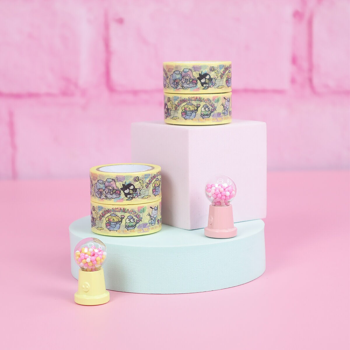 Washitejp - Sanrio målare, gul