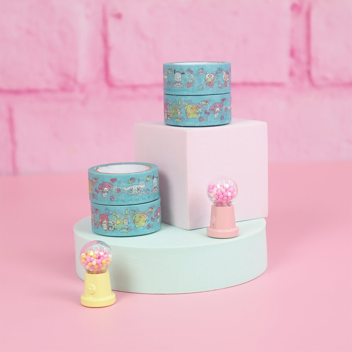 Washitejp - Turkos Sanrio Friends