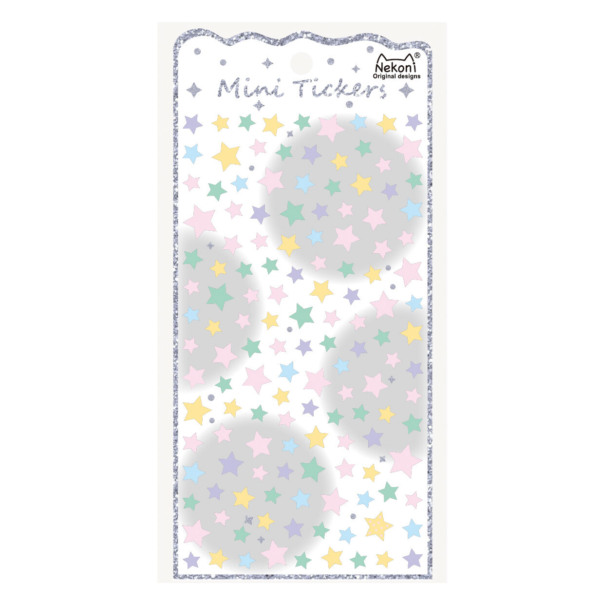 Holo-stickers - Pastellstjärnor (51071)