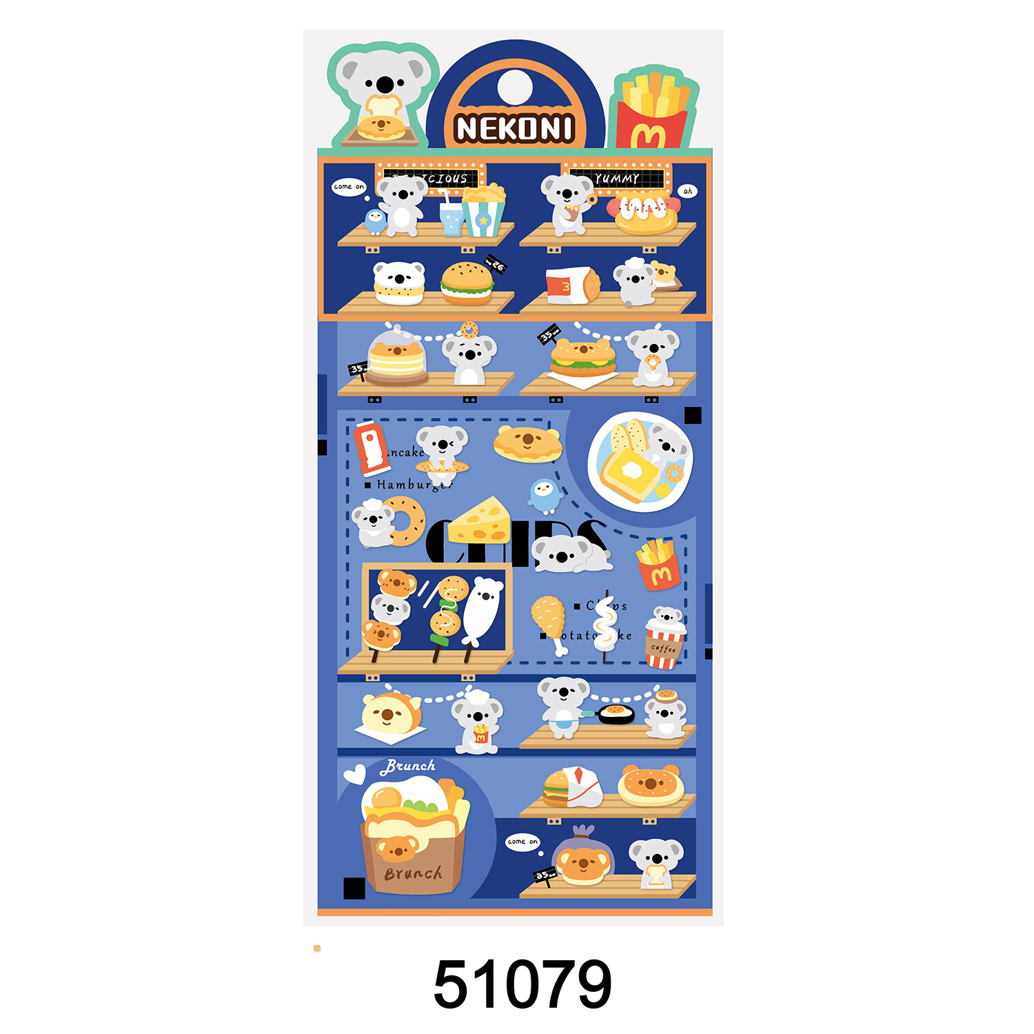 Stickers - Koala-käk (51079)
