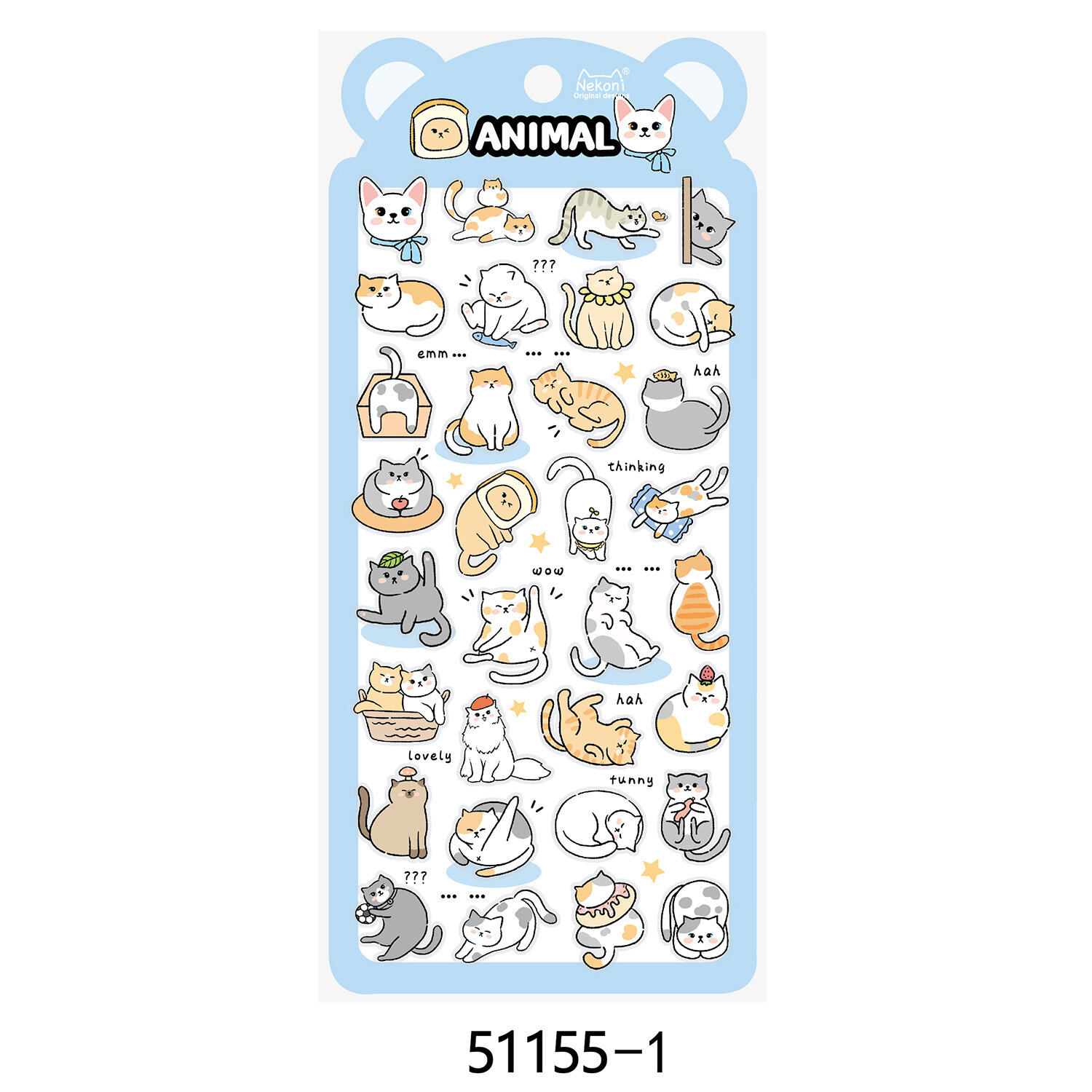 Stickers - Alla katterna (51155)