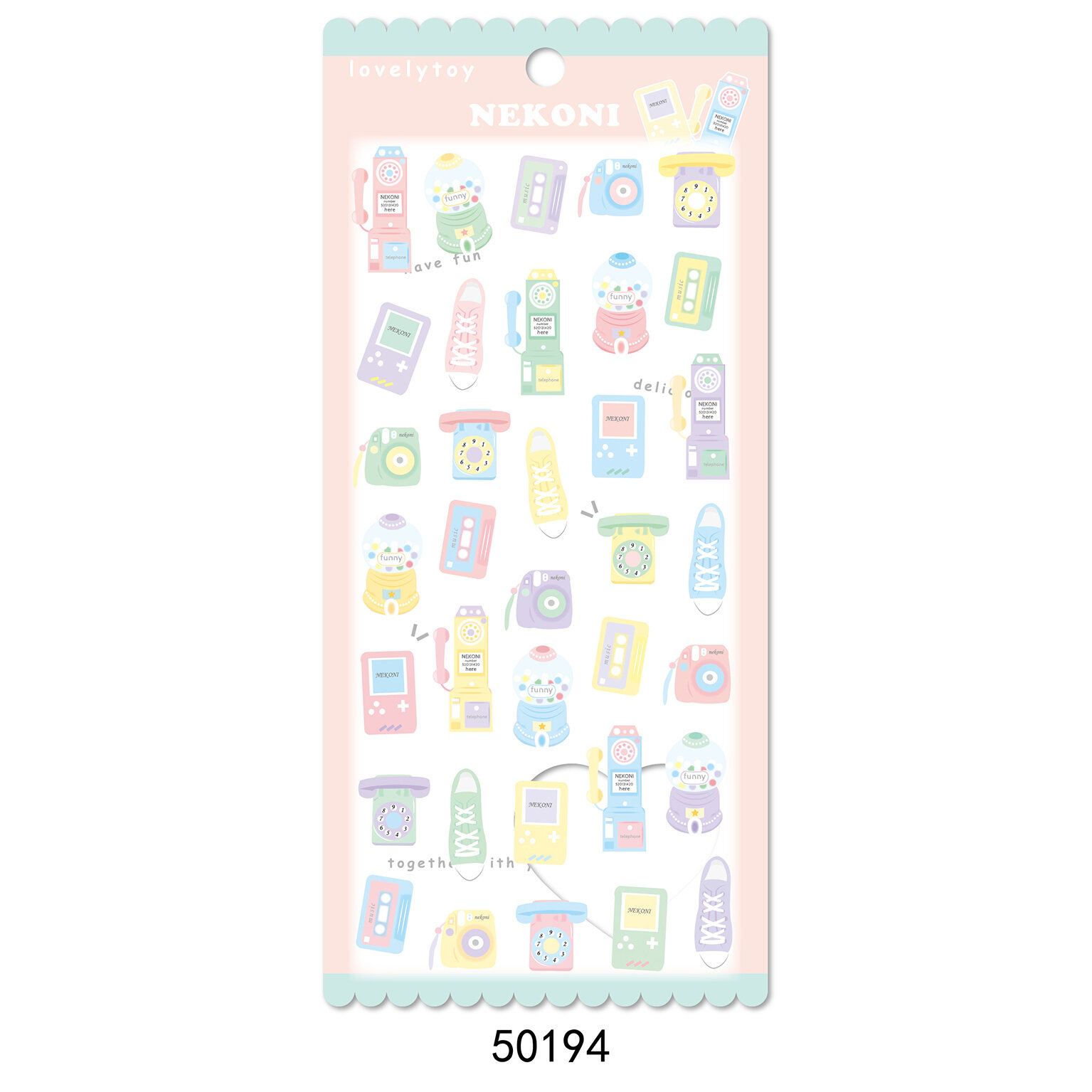 Stickers - Retro pastel (50194)