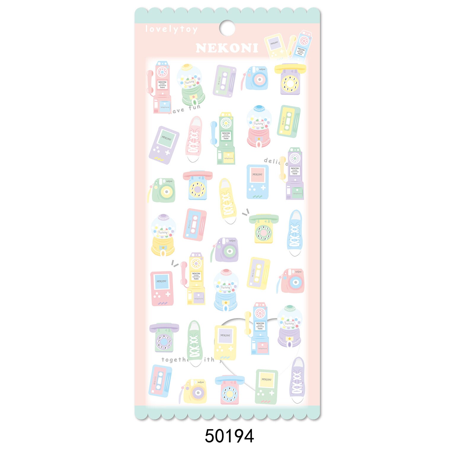 Stickers - Retro pastel (50194)