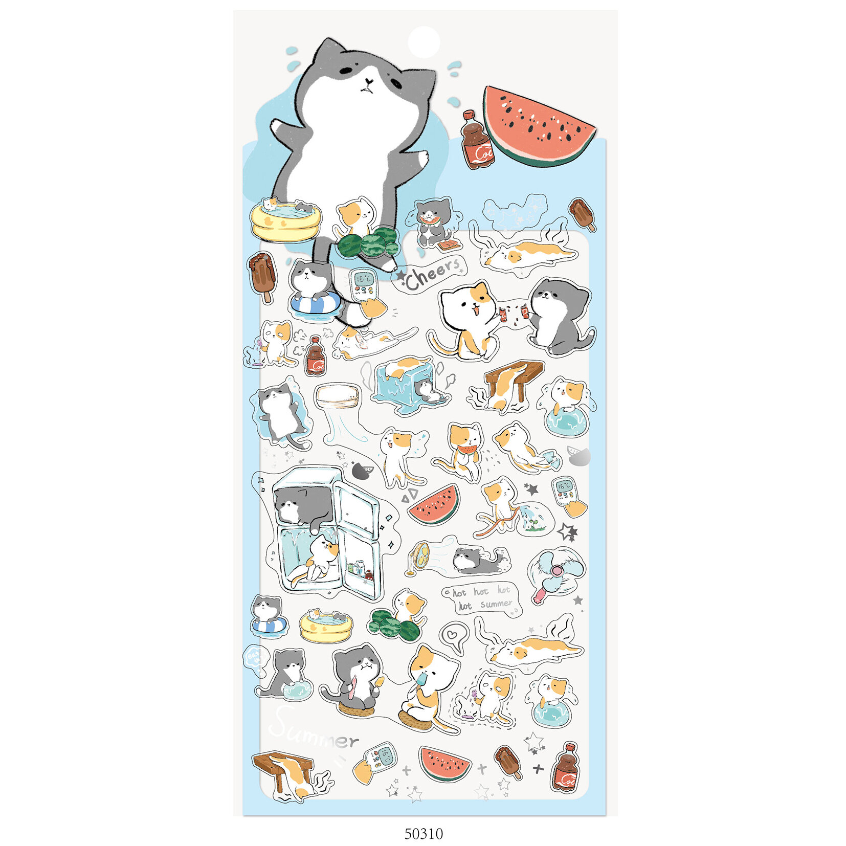 Stickers - Cool cats (50310)