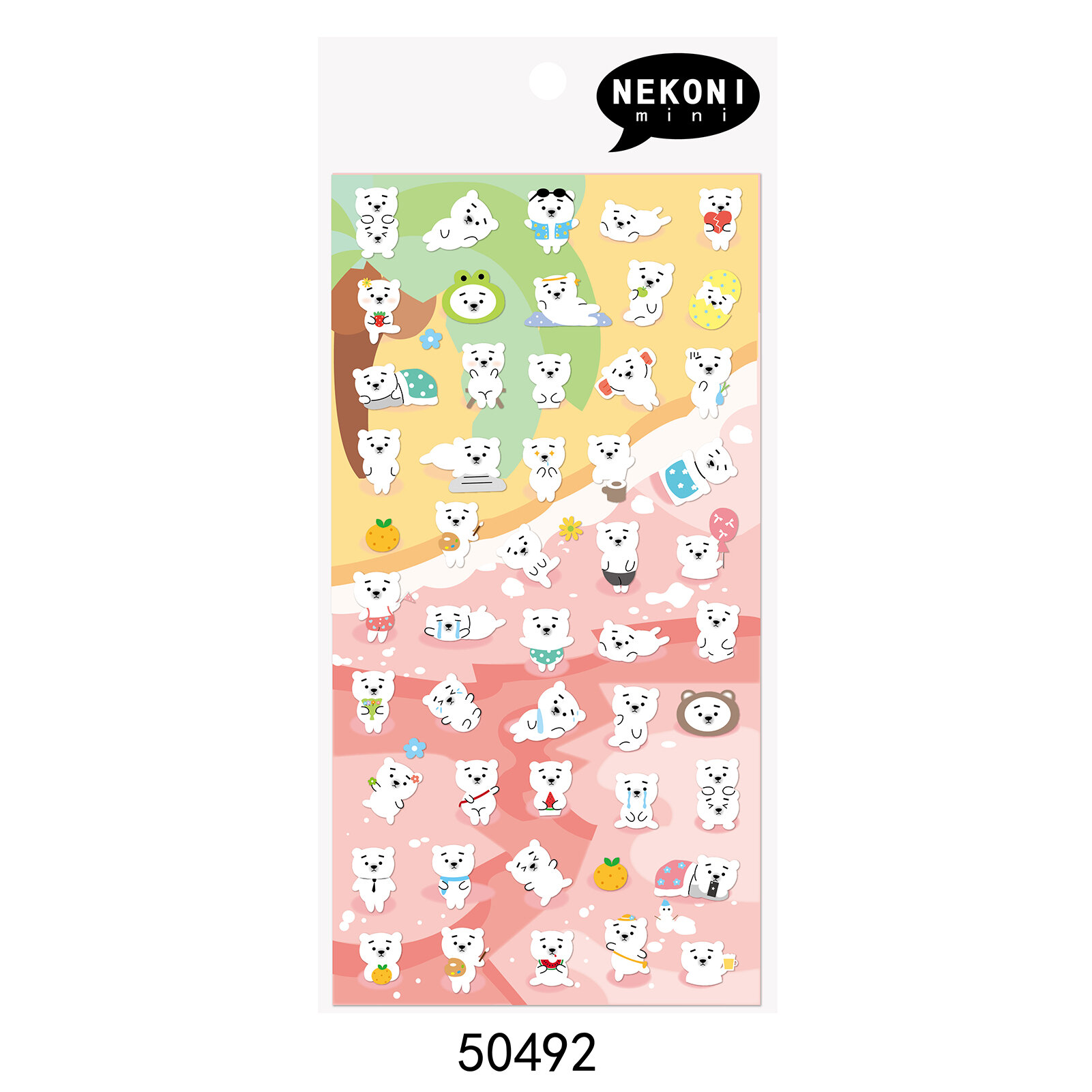 Stickers - En isbjörns vardag (50492)