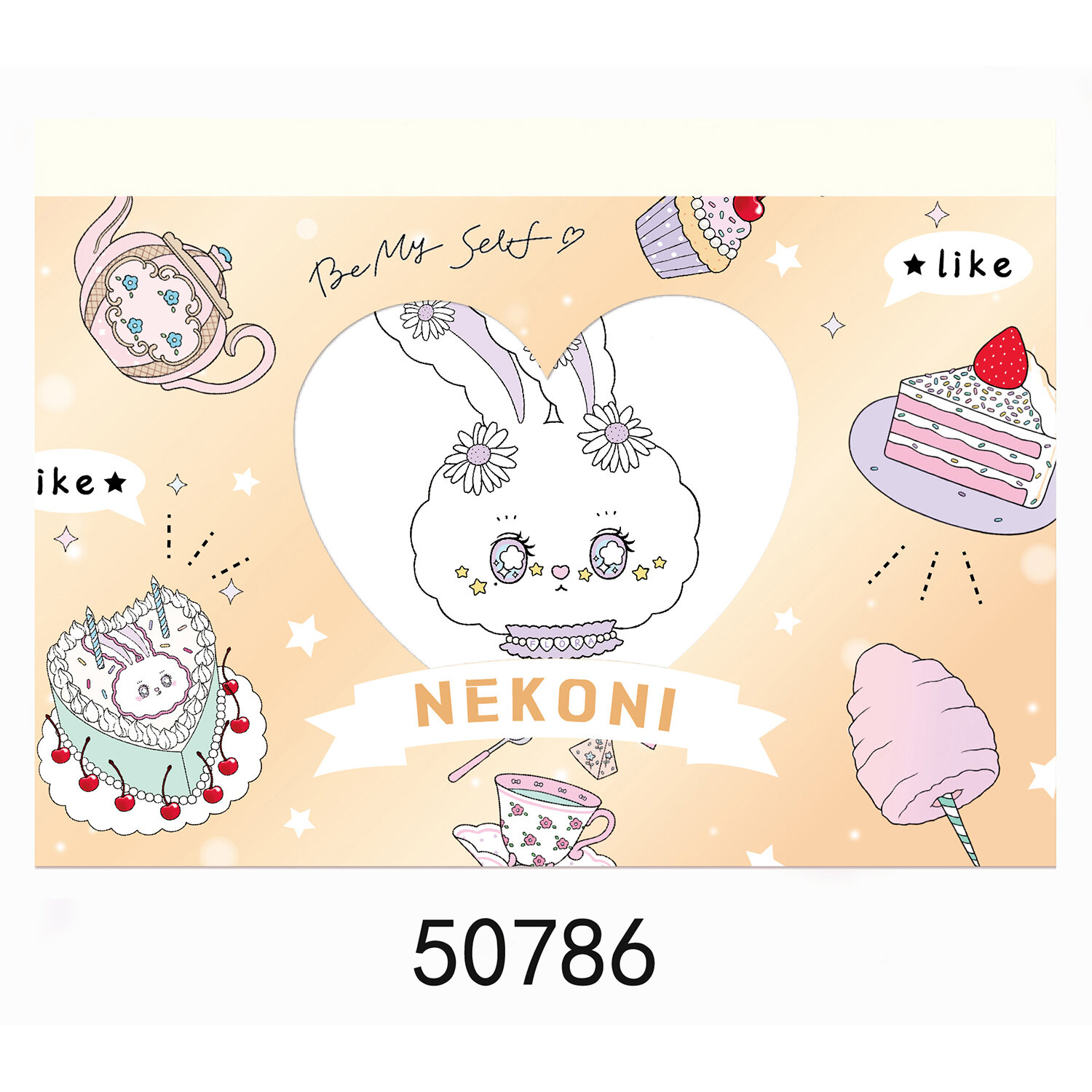 Memo-block - Tea time bunny (50786)