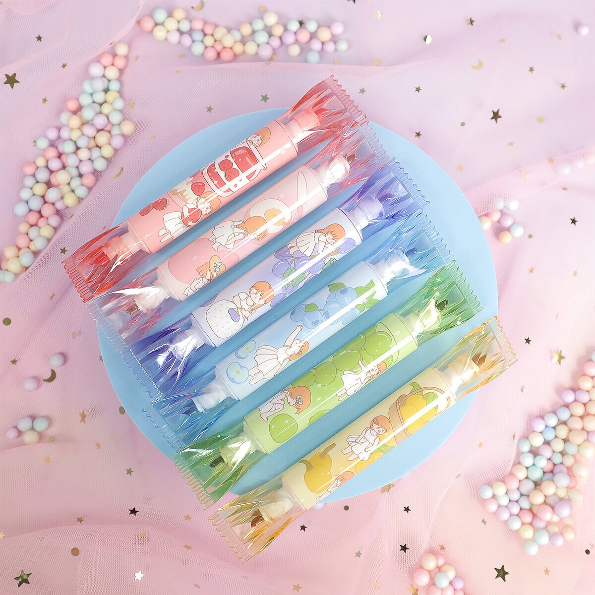 6-pack highlighters fruit candy (HP7206A)