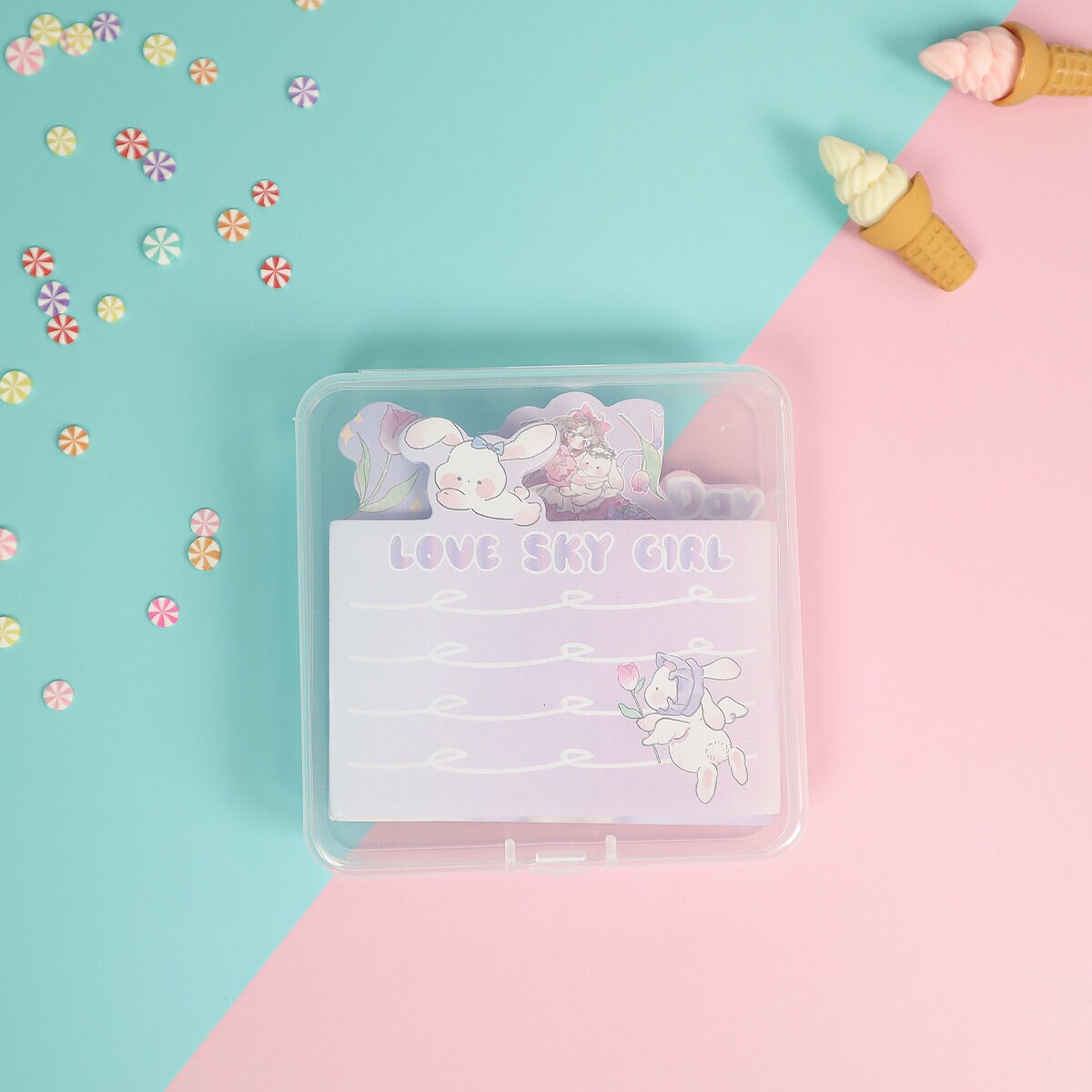 4-pack Lolita bunny post its