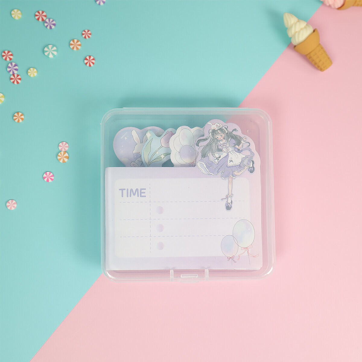 4-pack Lolita bunny post its