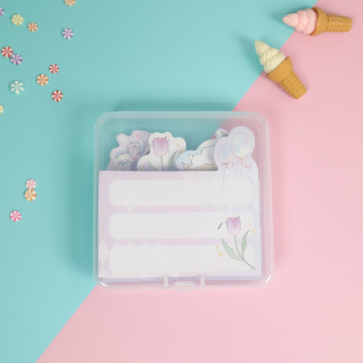 4-pack Lolita bunny post its