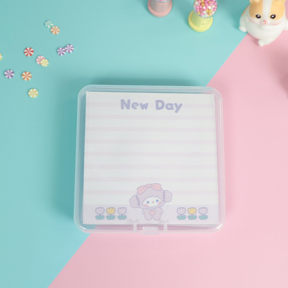 2-pack gulliga lila post its