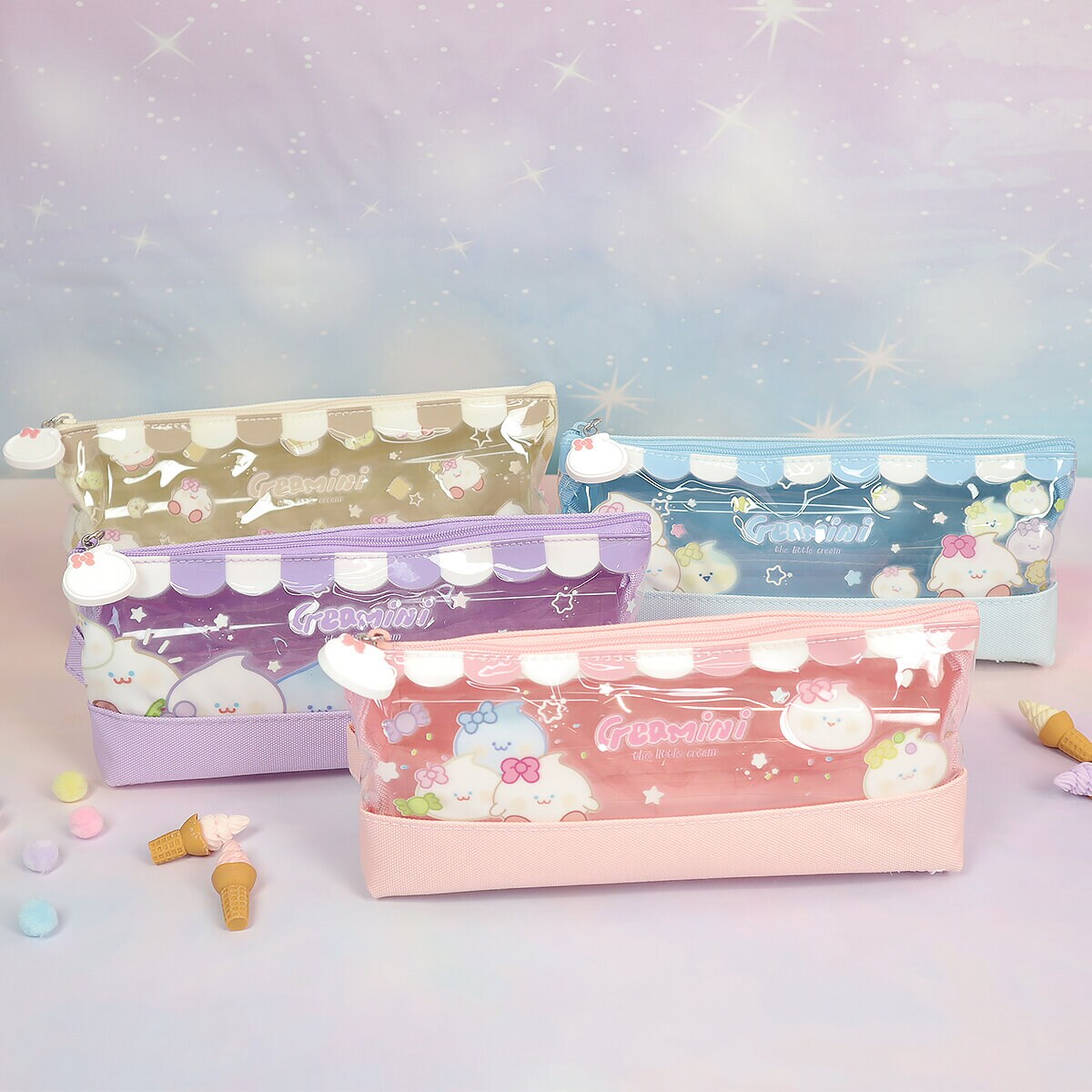 Pennfodral Creamini transparent