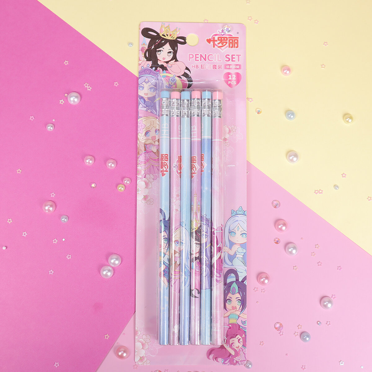 12-pack blyertspennor sakura girls