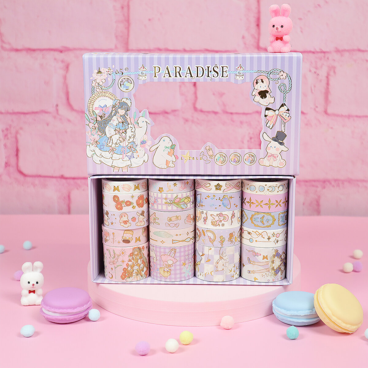 Paradise 20-pack washitejp