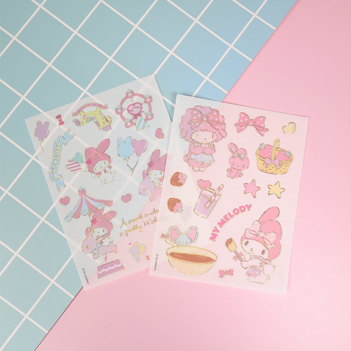 My Melody washistickers